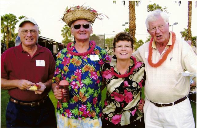 Jim at luau