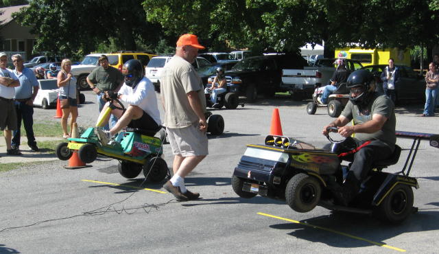 Lawn Mower race