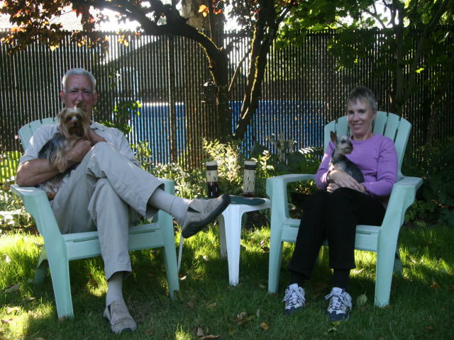 Jim and Max, Gayle and Charm
