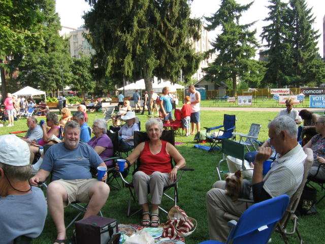 Robin, Sharyl, Jim, Max