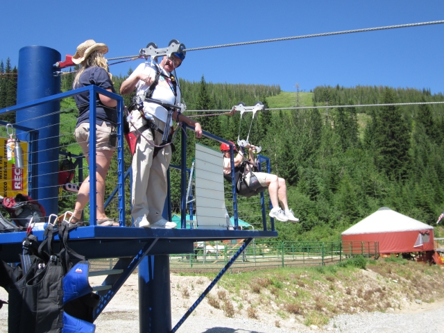 Schweitzer Mt Ziplining