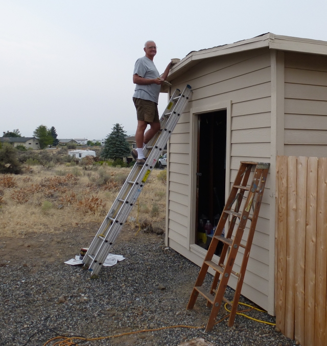 Jim painting