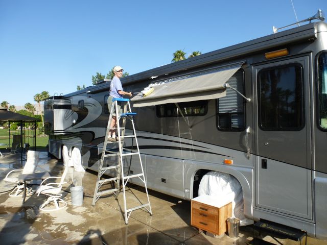 SGM washing awnings