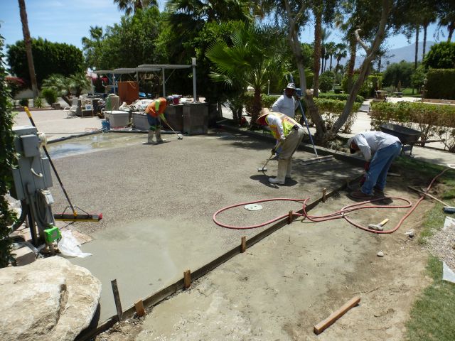 Concrete work