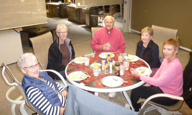 Sheila, Pat, Mike, Libby, Gayle