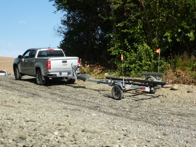 Boat trailer