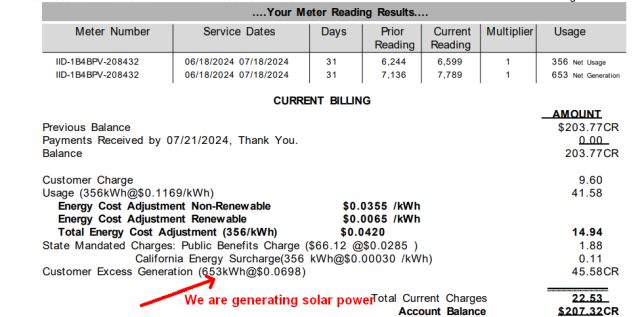 LQ Power Bill