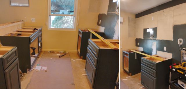 Cabinet installation