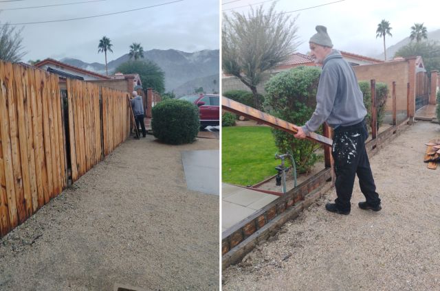 Jim fence removal
