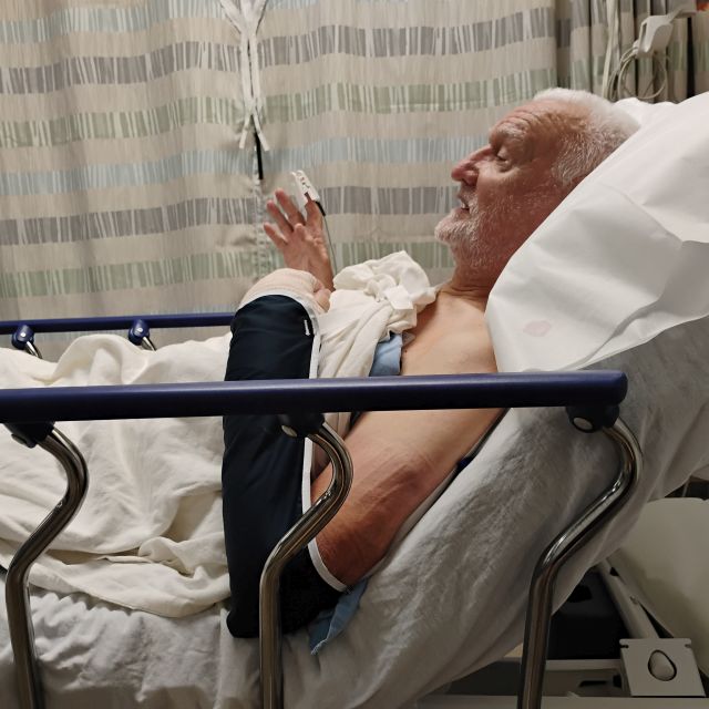 Jim hand surgery